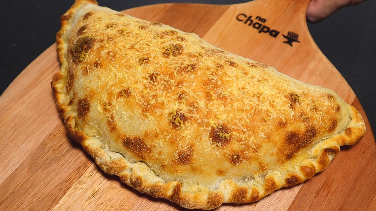 FAÇA O MELHOR CALZONE DA VIDA NA SUA CASA | RECEITA ITALIANA