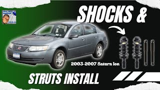 How To Install Shocks and Struts on your 2003-2007 Saturn Ion Step-by-Step