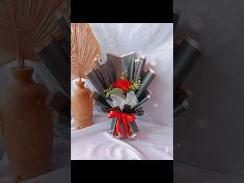 Buket single rose by Iffah flower #shorts #viral #gift #flowers #florist
