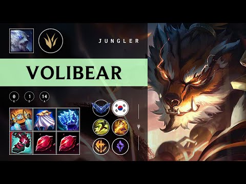 Volibear Jungle vs Mordekaiser - KR Diamond Patch 25.24