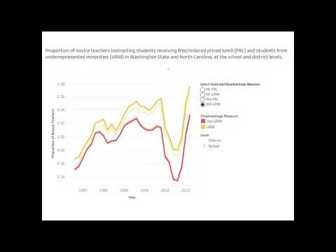 Teacher Quality Gaps Data Visualization Explanation