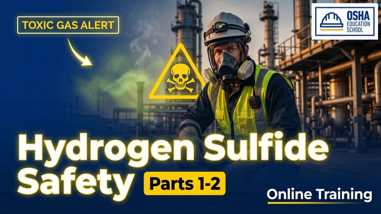 Hydrogen Sulfide (H₂S) Safety Training | OSHA H2S Gas Safety Course | Workplace Safety Certification