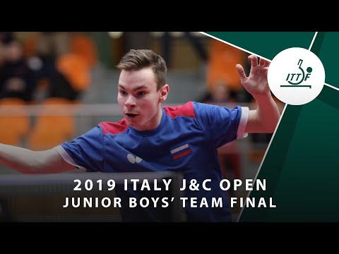 Nikita Moshkov vs Gao Yang | 2019 ITTF Italy J&C Open Highlights  (JBT Final)