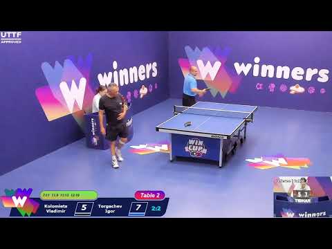 WINners CUP table 2  15.09   Kolomiets Vladimir - Torgachev Igor 18:30