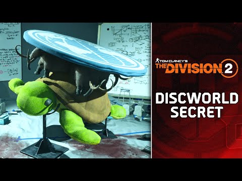 The Division 2: Secret Discworld Easter Egg at Space Administration (2024 Edition)