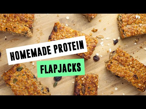 Homemade Protein Flapjacks | SO VEGAN