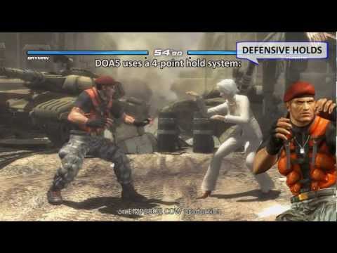 THE DEAD OR ALIVE 5 TUTORIAL - 04 - HOLDS (Feat. Hyrul)