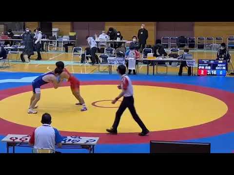 2023年全日本マスターズレスリング選手権大会 マスターズの部Div.C70kg級決勝