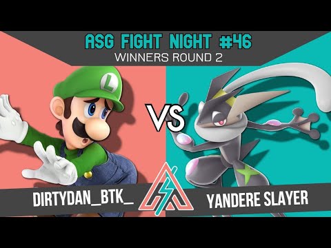 ASG 46: WINNERS ROUND 2 - DirtyDan_BTK_ (Luigi) vs Yandere Slayer (Greninja)