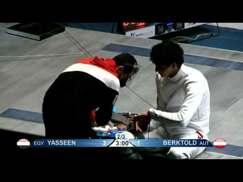 Cairo Worlds 2021 JME - L4 - Yasseen EGY v Berktold AUT