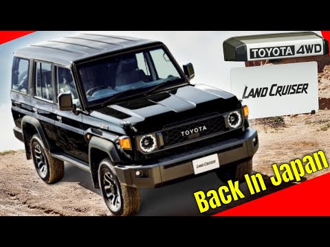 Toyota Land Cruiser 70 Is Back In Japan