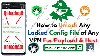 How to Unlock HTTP Injector Config Files | Sniff EHI Config File Without Root