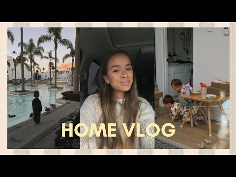 HOME VLOG: upcoming trip, cozy mornings & meals, back to working out!