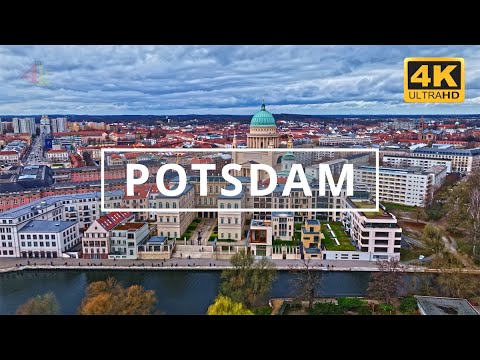 Potsdam , Germany 🇩🇪 | 4K Drone Footage (With Subtitles)