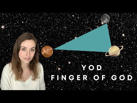 Yod in a Natal Chart - Finger of God in Astrology Birth Chart - What is a Yod - Natal Astrology