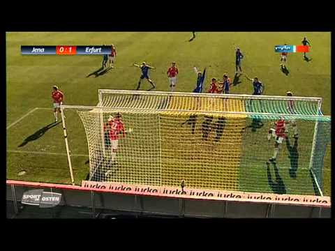 29.Spieltag 3.Liga Saison 10/11 FC Carl Zeiss Jena  - Rot Weiss Erfurt
