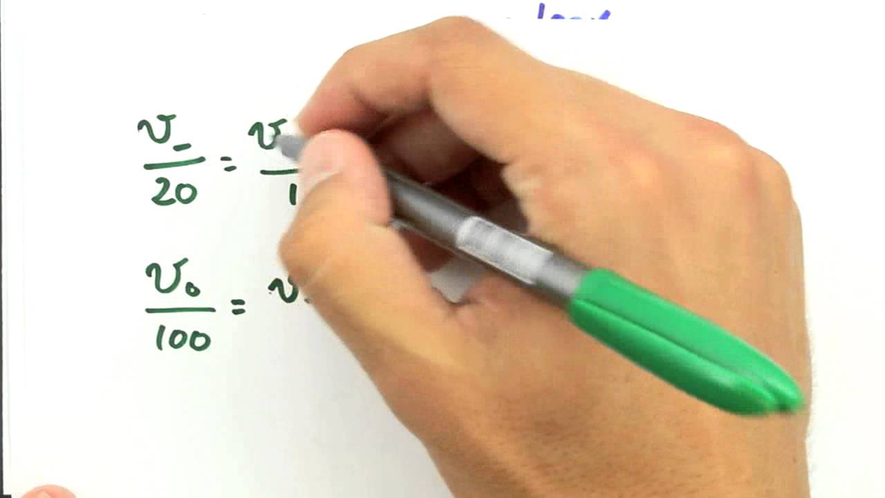 Me Salva! AMP09 - Amplificadores Ideais - Exercicio II