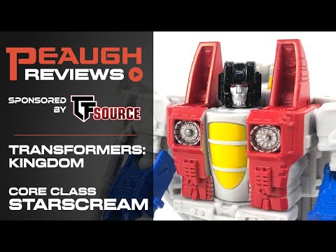 Video Review: Transformers Kingdom - Core Class STARSCREAM