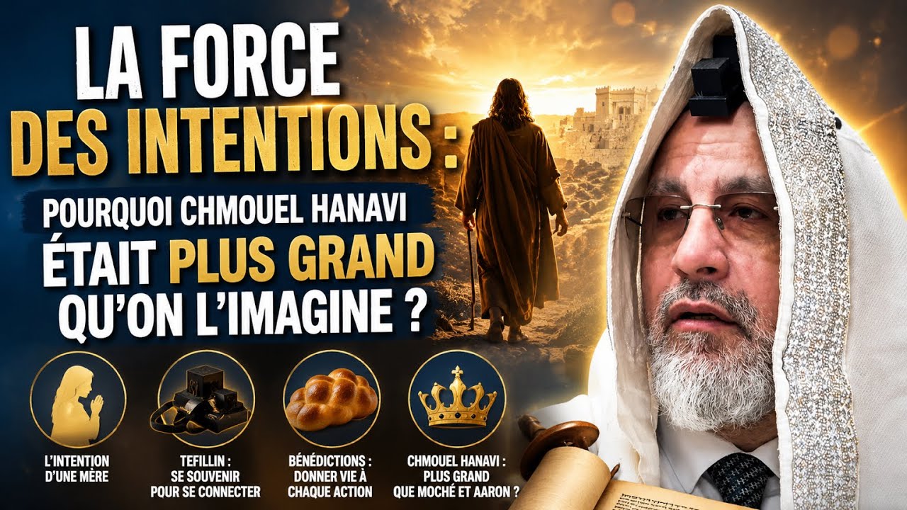 🔥 La force des intentions : pourquoi Chmouel Hanavi était plus grand qu’on l’imagine ?