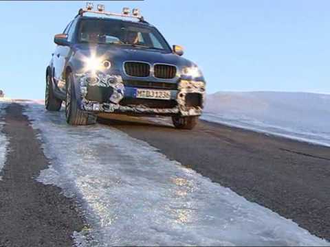 New X6M And X5M Testing On Ice And Snow