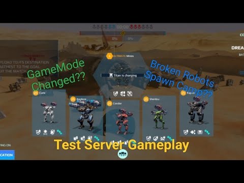 War Robots: But Enemy Condors Kills GameMode | Test Server Gameplay