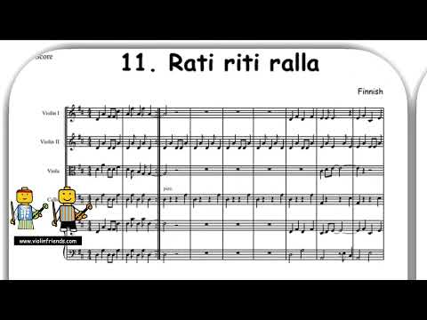11.  Rati riti ralla for String Orchestra or String Quartet with part for the piano