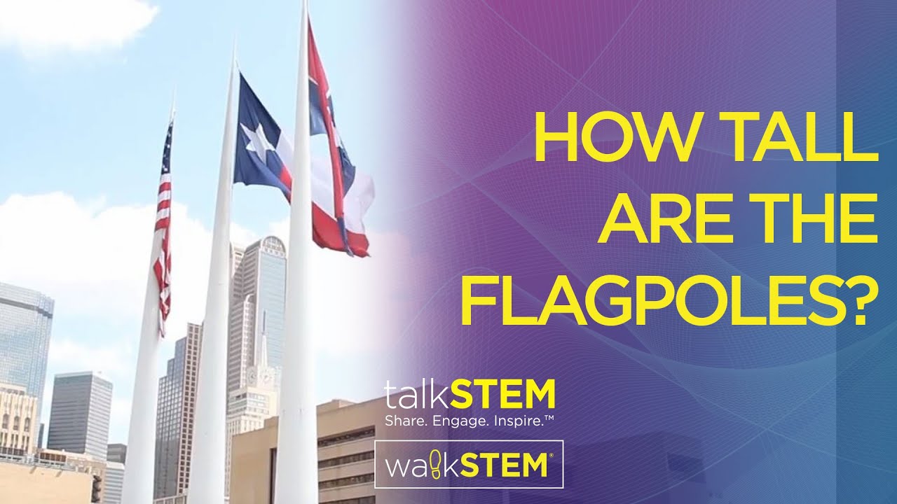 How tall are the flagpoles?