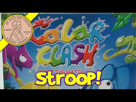 Color Clash, Match & Clash, The Stroop Effect!