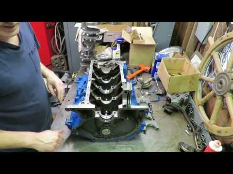 Ford 390 FE Rear main seal installation
