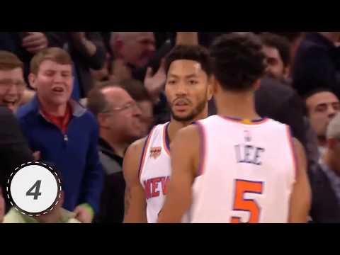 Derrick Rose Top 10 Plays of the 2016 2017 NBA Season