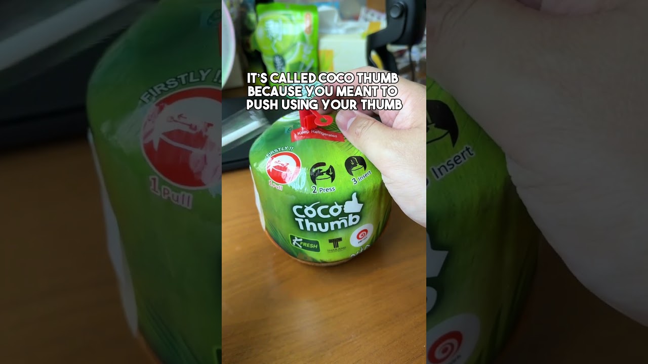 Coconut Drink that’s a must buy for everyone at Asiann Grocery! #placesinsydney #asiangrocery #finds