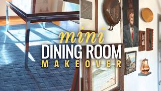 How I Gave My Dining Room a Mini Makeover + Thrifted Decor & DIY Xmas!