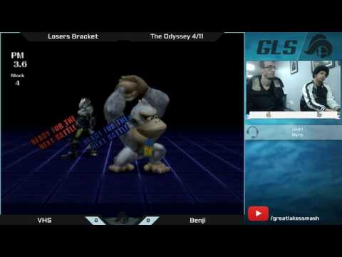 The Odyssey 4/11 Project M Bracket - VHS (Wolf) vs. Benji (Donkey Kong)