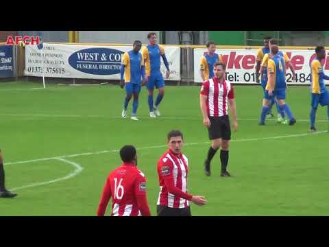 Romford 2 AFC Hornchurch 1 - League Cup (28 Oct 17) - Ishmail goal