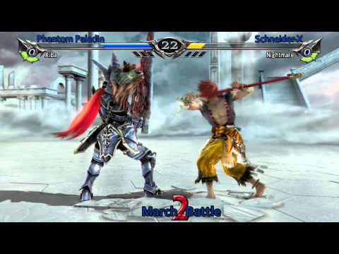 M2B 2013 Soul Calibur V winners final - Phantom Paladin vs Schneider-X