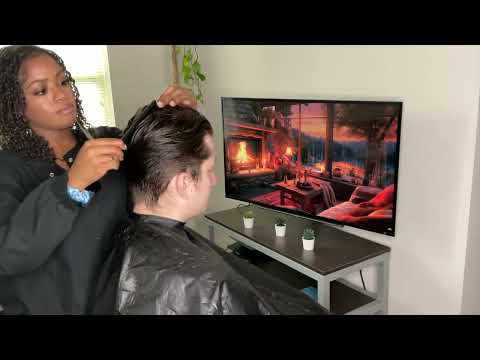 ASMR | Men's Haircut | Scissors Only