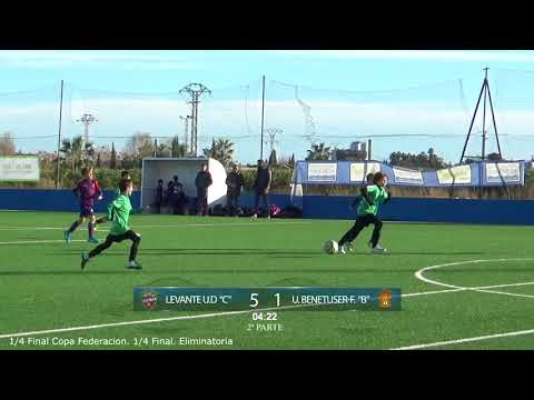 Ronda 1/4 Final. Levante UD "C" 6 - 1 Union Benetusser-Fabara CF "B" (Raul Camps)
