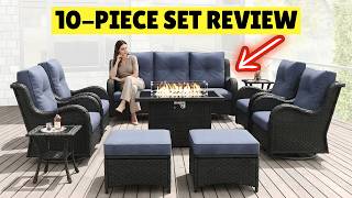 Is This The Ultimate Backyard Upgrade? LayinSun 10-Piece Outdoor Patio Furniture Set Review