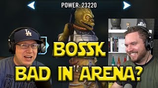 How Bad Is Bossk In The Arena?  | Star Wars: Galaxy Of Heroes - SWGOH