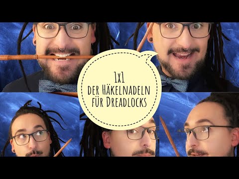 1x1 der Häkelnadeln für Dreadlocks