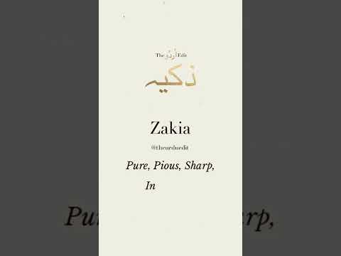Zakia Name Status With Best music 🎼🎶
