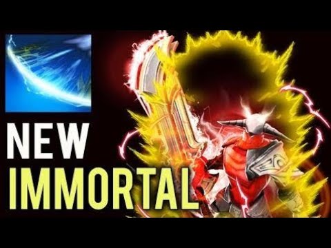 WTF BUILD DOTA2 NEW ULTRA RARE IMMORTAL Vigil Blade Sven ForeV vs Arteezy Medusa All-Star Dota 2