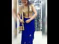 सीधा पल्लू साडी Draping Heavy Work Saree Draping Tutorial Saree Wearing Be