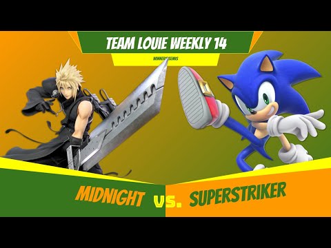 Team Louie Weekly 14 - Winners Semis - Midnight (Cloud, Palutena) Vs. SuperStriker (Sonic)