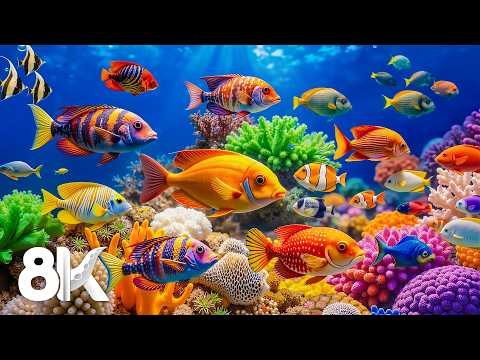 Dive Into the Mesmerizing Underwater Realm — Marvel at Sea Animals in The Best 8K UHD Aquarium
