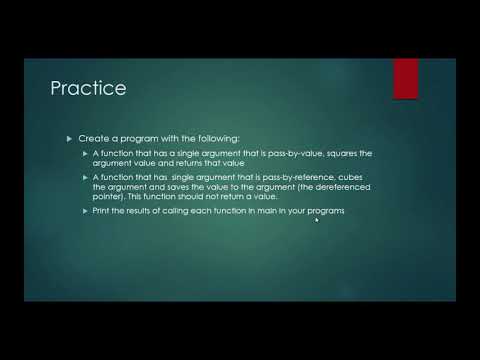 04 Pointers As Function Args