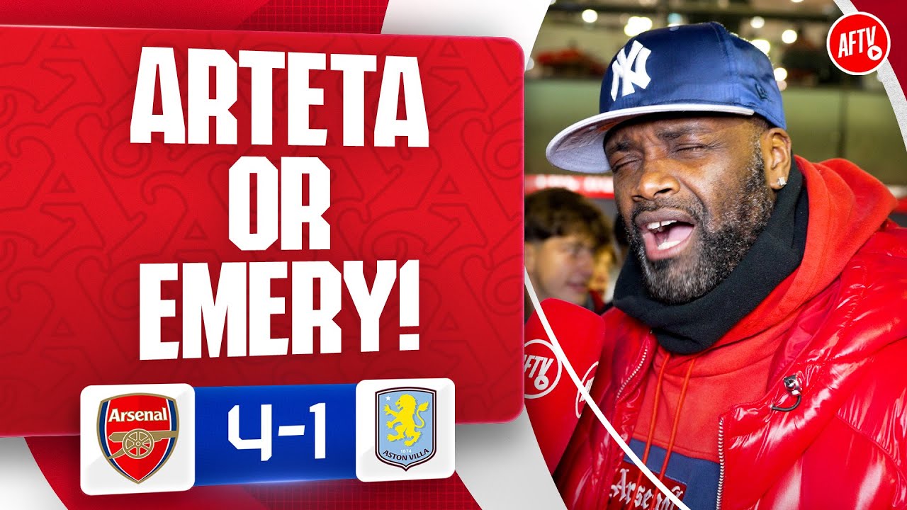 Arteta or Emery? (Yardman) | Arsenal 4-1 Aston Villa