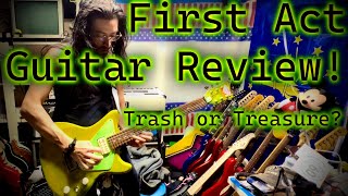 Video thumbnail for First Act Guitar Review - Trash or Treasure? by BigJake Music