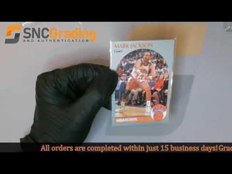 SNC Grading: 1990 NBA Hoops Mark Jackson #205 Card Review (1614274259402)