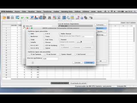 Curso Spss- Teste ANOVA